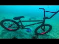 ZERO GRAVITY BMX RIDING UNDERWATER