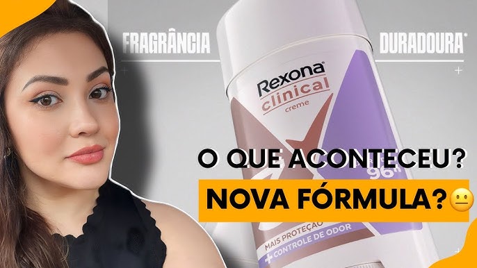 Resenha Desodorante Rexona Clinical 
