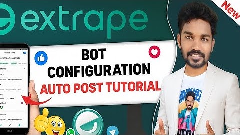 How to Create Extrape Telegram Automation Process Telugu