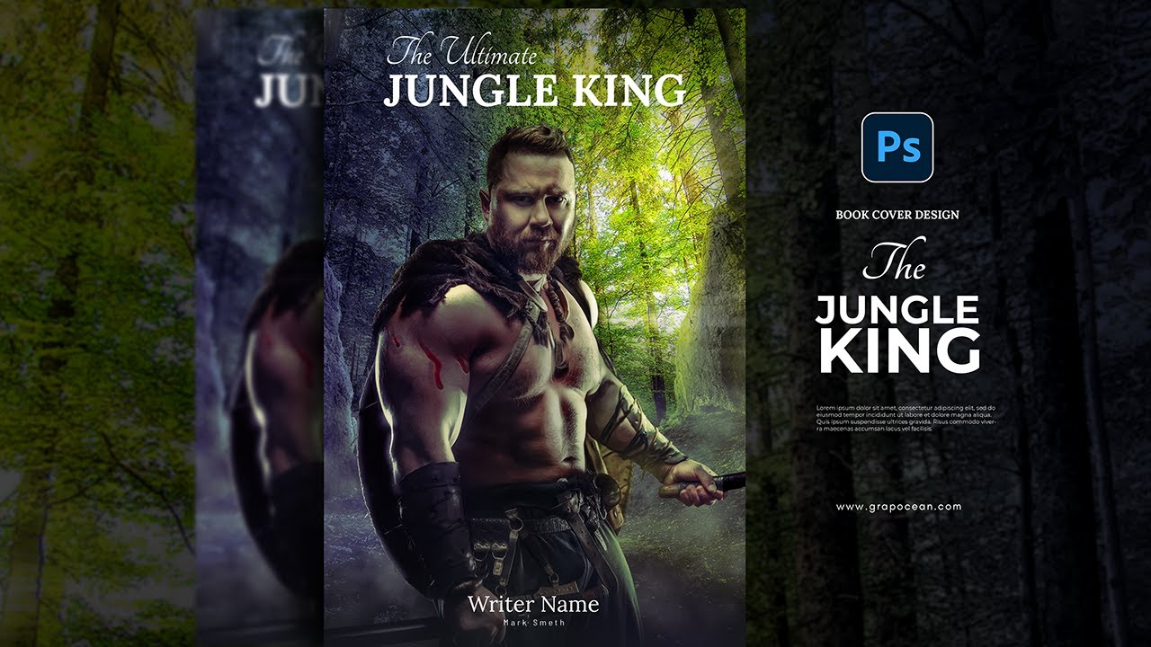 How to Design Creative Book Cover Adobe Tutorial YouTube