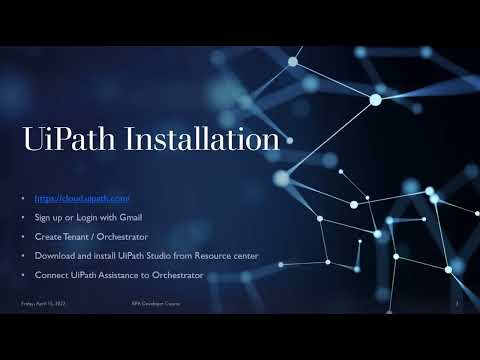 Uipath Studio installation