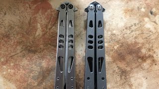 Microtech Tachyon 2 Clone comparison