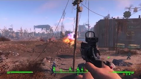 Fallout 4: 20 companions vs Rust Devils (BoS Vertiberd Helps)