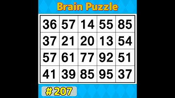 【Number Search】 90% of people can