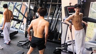 Seventeen working out SHIRTLESS in the Soop 2 SVT episode 1 cut