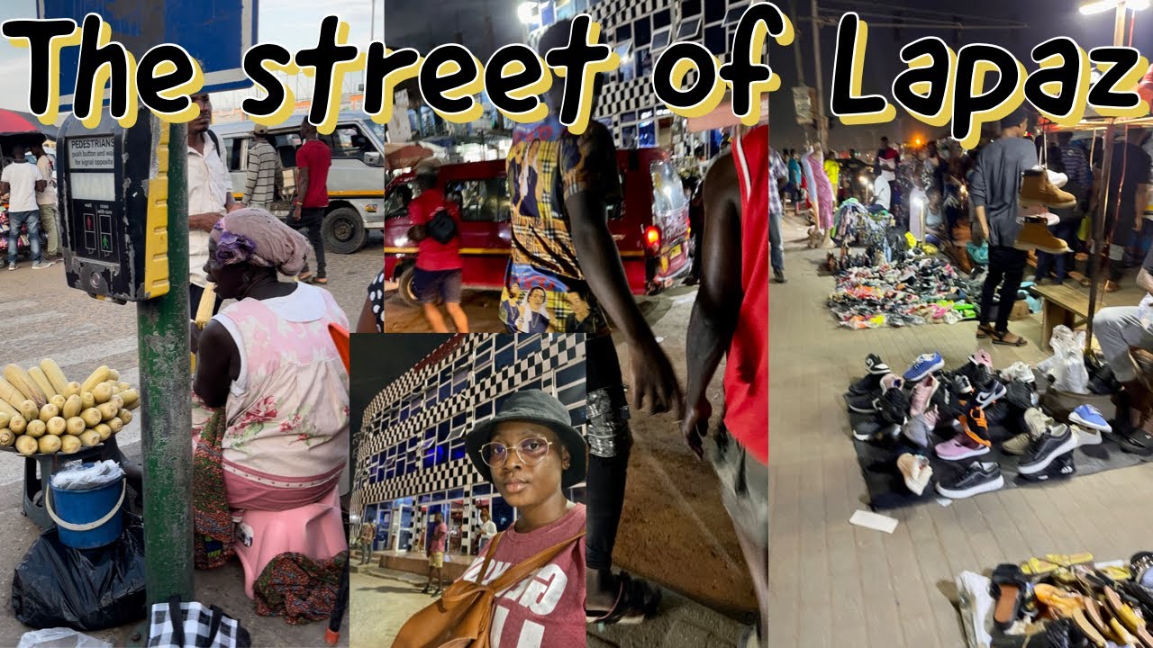 Lapaz, Accra/Night in Lapaz market.ghana flood lapaz YouTube