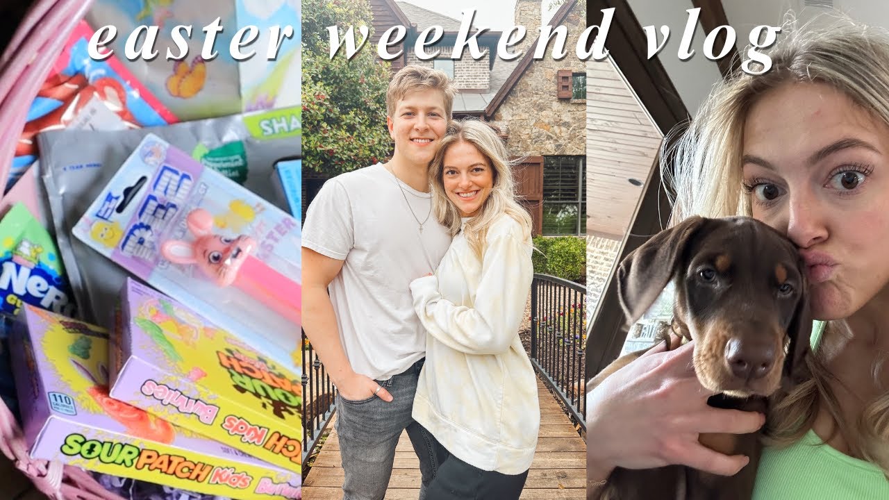 EASTER WEEKEND VLOG 🐰 ︎🌼☀️ - YouTube