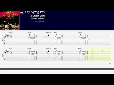 高中正義【Masayoshi Takanaka】01. READY TO FLY【Guitar TAB】ver. Sadistics