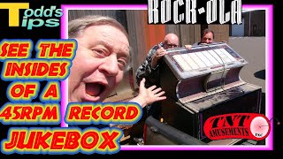 #1583 ROCKOLA 45rpm Record JUKEBOX Model 450 -Tips and Techniques & How It Works! TNT Amusements