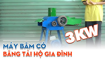 [BÁO GIÁ MỚI NHẤT] MÁY BĂM CỎ BĂNG TẢI HỘ GIA ĐÌNH 3KW