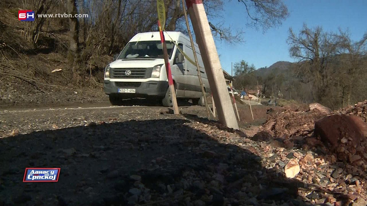 Klizište odnijelo put, građani Čajniča u strahu (BN TV 2021) HD