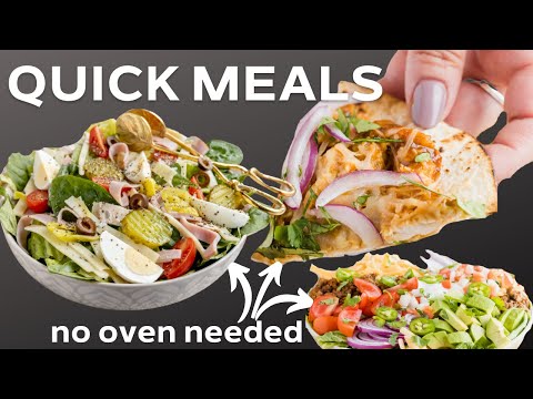 My go-to 10 MINUTE Keto Meals when I have no time