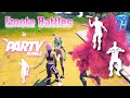 Emote battles and flexing rare emotes in party royale