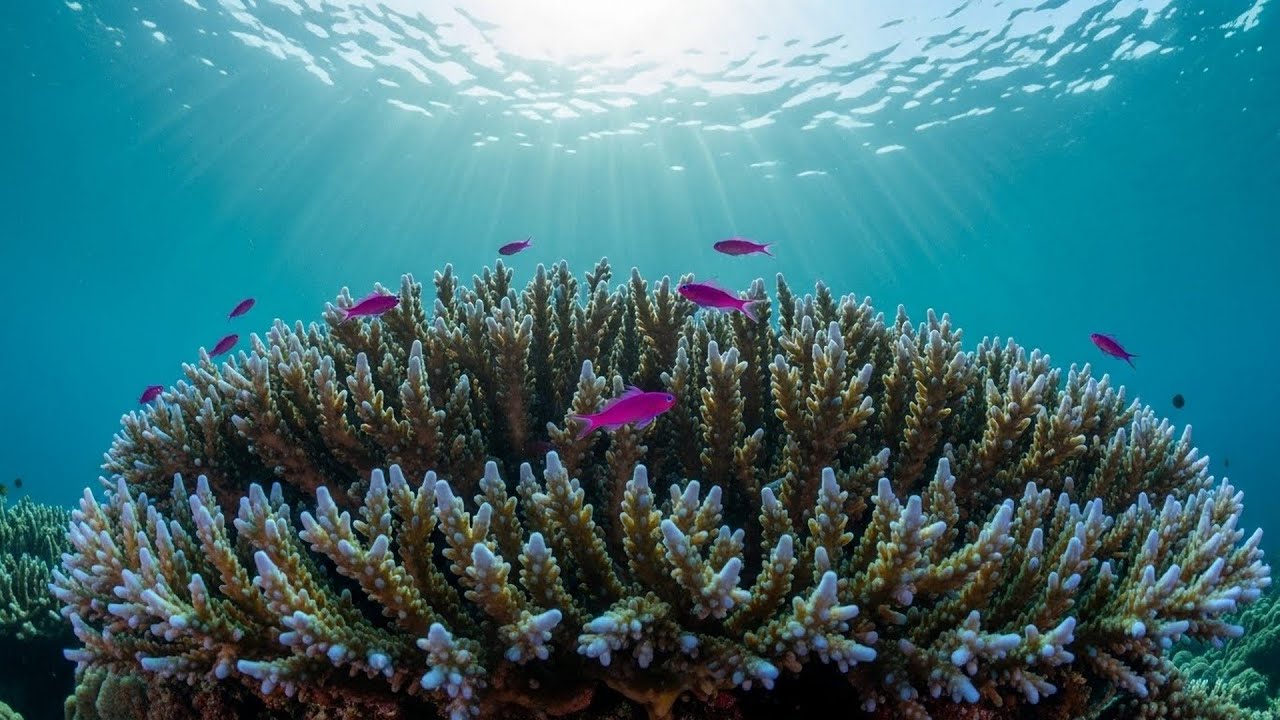 Ocean Tranquil Flow 🌅 • Calming Relaxation Music for Sleep 😴 • Soft Underwater Ambience 🌟