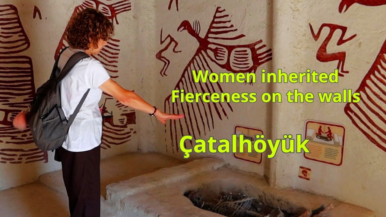 Çatalhöyük: in the Neolithic proto-city women inherited, and fierceness was painted on the walls