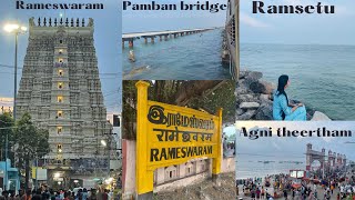 Rameswaram darshan || Yatra Rameswaram 2022 || Pamban bridge