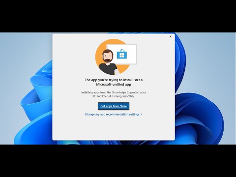 Fix Windows 11 Error The App You're Trying To Install Isn't A Microsoft Verified App