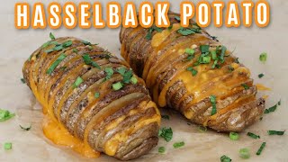 Cheesy Hasselback Potatoes Recipe | Simple and Delish by Canan