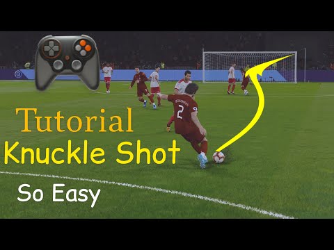 PES 2020 Knuckle Shot Long Shot Tutorial（🎮So Easy Skill #4）