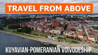 Kuyavian-Pomeranian Voivodeship from above | Drone video in 4k | Poland from the air
