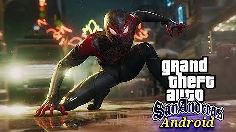My Spider-Man PS5 Mod in GTA SA Android (Update)