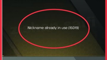 How To Fix Call Of Duty Mobile Nickname already in  use (15019) Problem Solve
