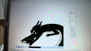 辰年の年賀はがき用お絵かき動画 辰年の年賀はがき用お絵かき動画