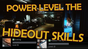 New Hideout Skills Guide and How to Level Them Up the Fastest - Escape From Tarkov - 12.8