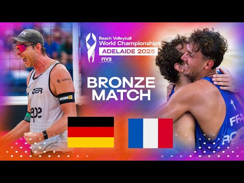 Ehlers Wickler Vs Rotar Gauthier Rat Beach World Championships 2025 Highlights Bronze Match