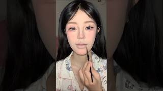 Nose contour tutorial #makeuptutorial #makeup #contour #contouring #nosecontour #nose #koreanmakeup
