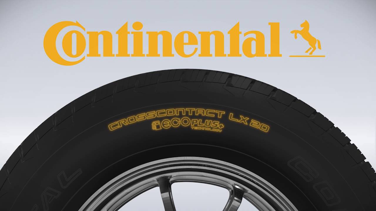 Continental CrossContact LX20 video