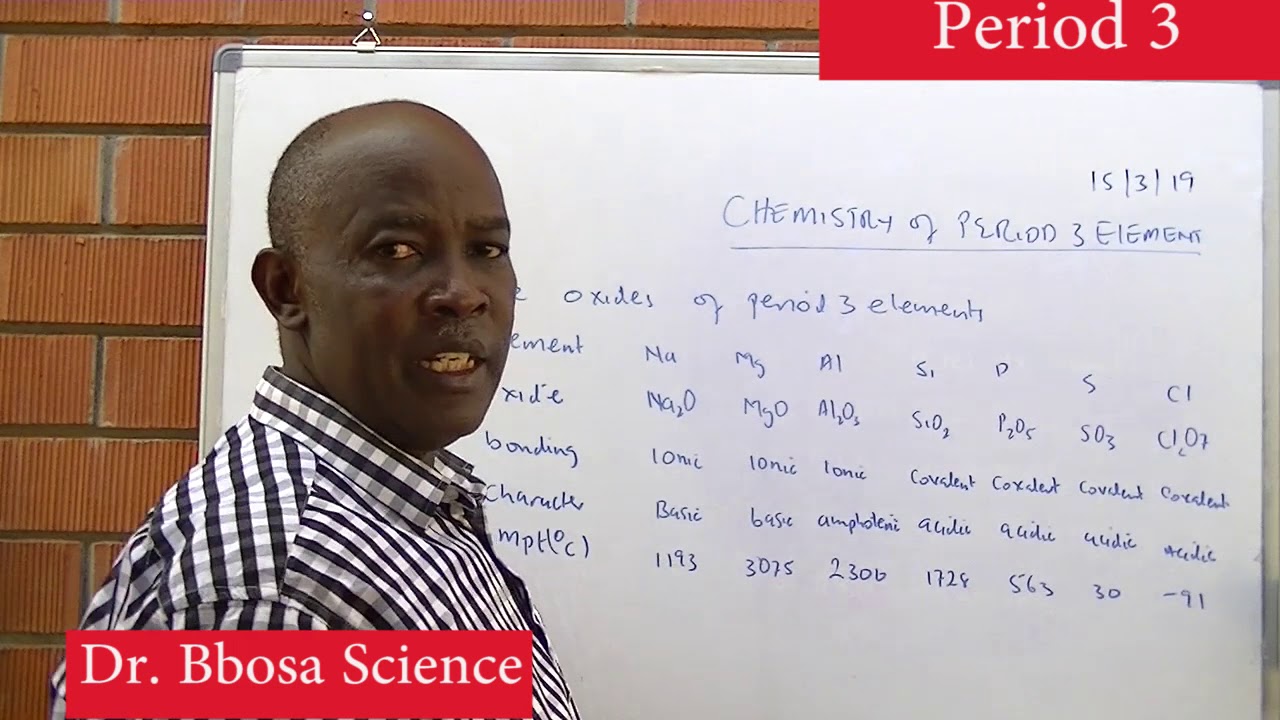 Period 3 elements