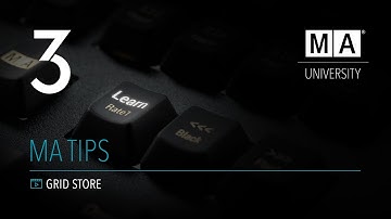 grandMA3 | MA Tips [EN] | Gridstore