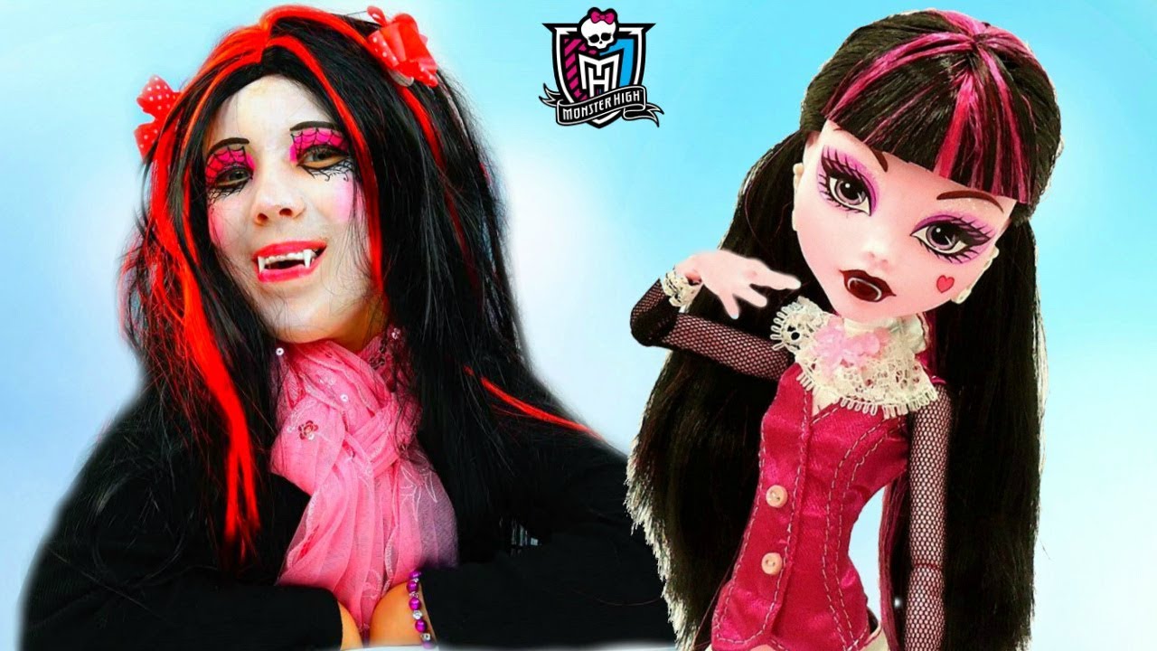 Monster High Draculaura Girls Magic Transform Video for kids Child ...