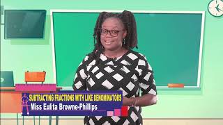 Mathematics - Grade 4 - Adding and Subtracting Fractions with Like Denominators