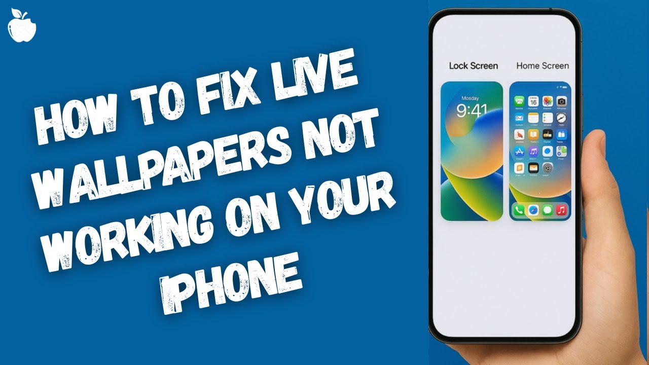 How to Fix Live Wallpapers Not Working on Your iPhone - YouTube
