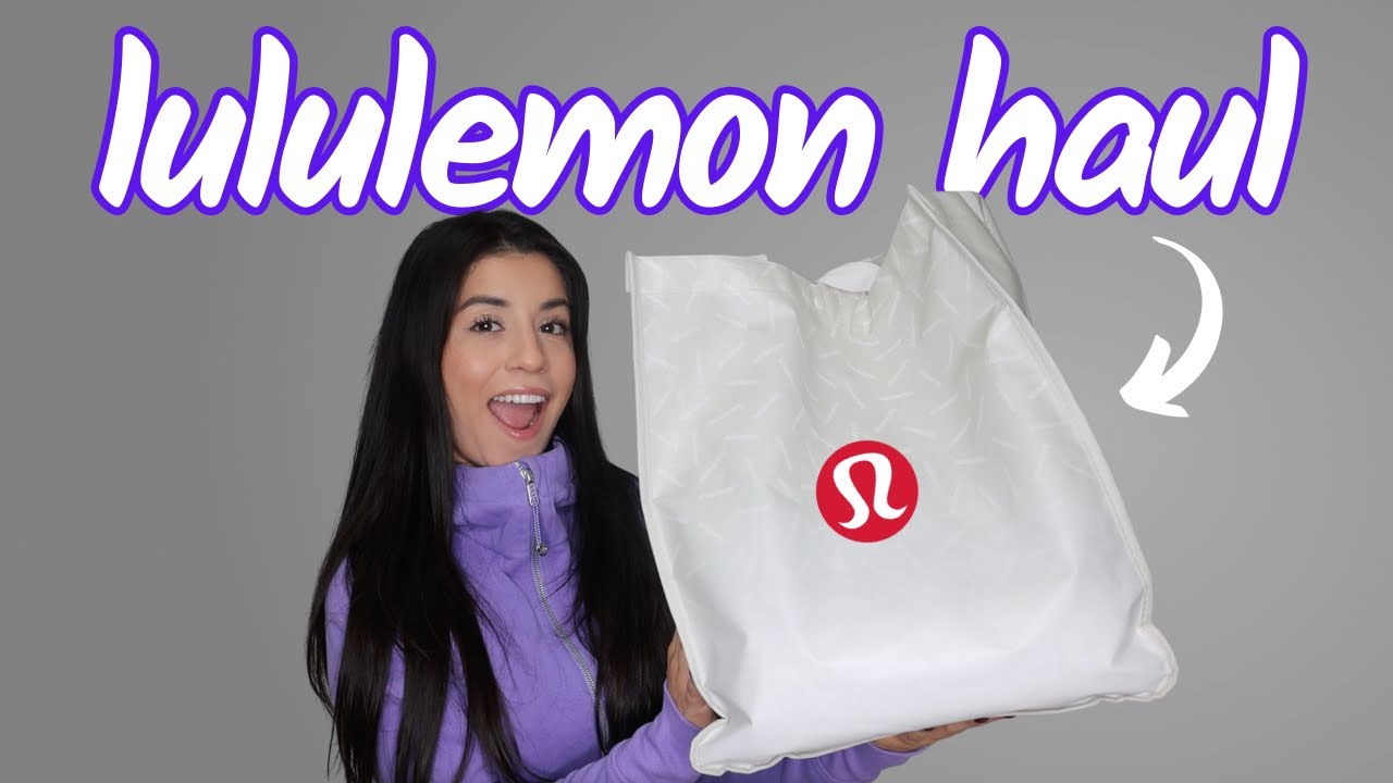 LULULEMON TRY ON HAUL - Scuba wide leg pant, Dramatic Magenta & more