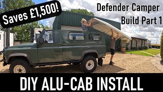 Fitting an Alu-Cab Icarus Roof and Shadow Awn: Land Rover Defender Camper Build Part 1