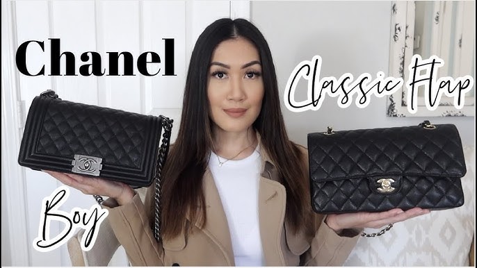 CHANEL UNBOXING: BOY MEDIUM (CAVIAR LEATHER) WITH MOD SHOTS!