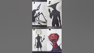 Drawing Analog Horror Compilation #drawing #art #shorts #horror #creepy