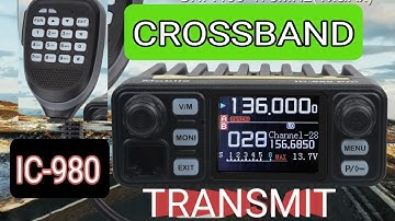 HIROYASU  IC-980 Pro - Cross Band Transmit