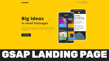 gsap landing page using scrollmagic animation - Part 4