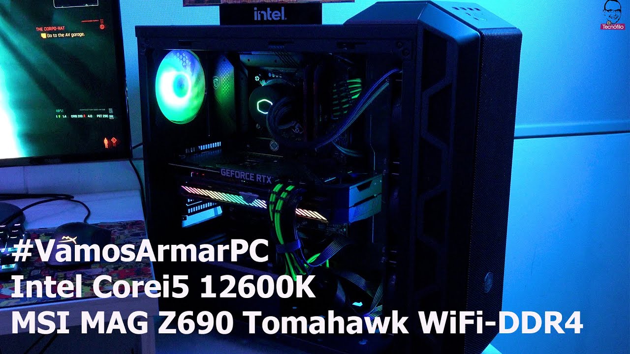 Vamos Armar PC Intel Corei5 12600K - DDR4 - YouTube