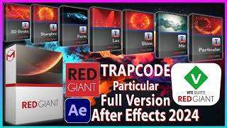 After Effects 2024 Red Giant Plugin install #trapcode particular