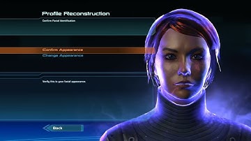 Mass Effect Part 1 FemShep  Creation of Shepard