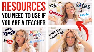 Resources That Got Me Through My Early Teaching Career / if you're a teacher, check these out!