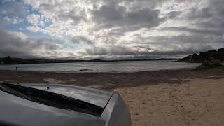 Clouds racing across the sky - Timelapse