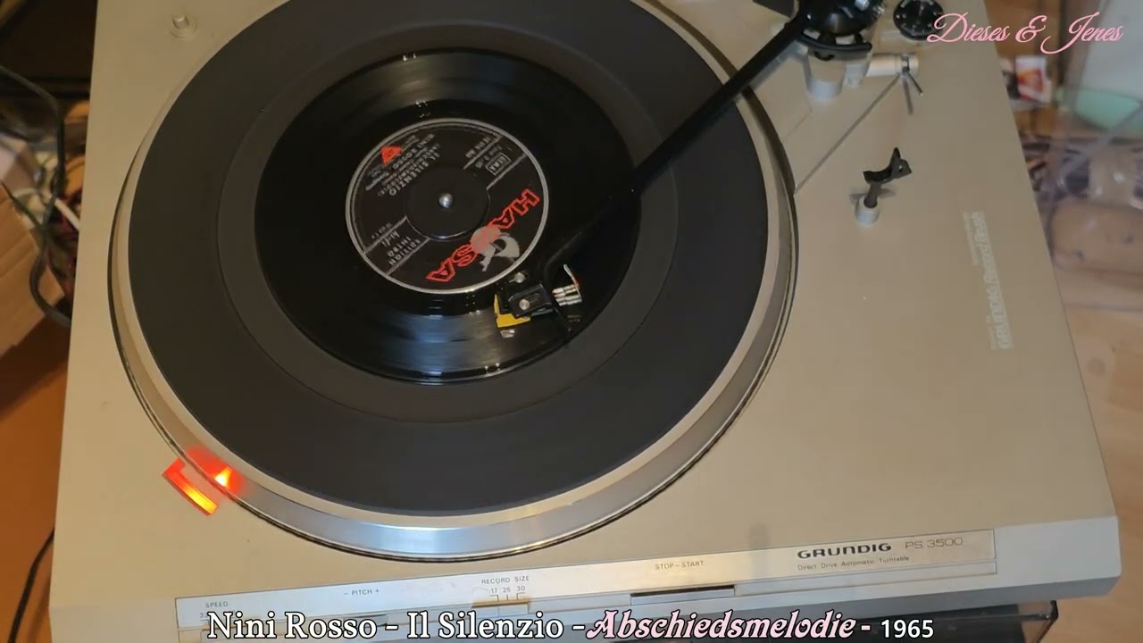 Nini Rosso   Il Silenzio Abschiedsmelodie - 1965 Deutsche Pressung
