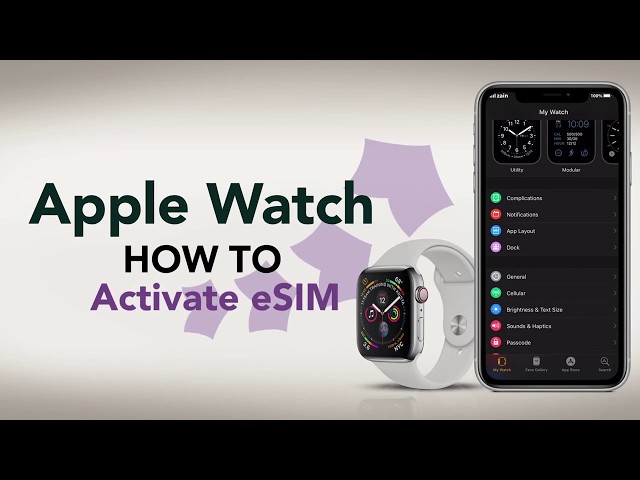 How To Activate eSim on the Apple Watch Cellular - YouTube