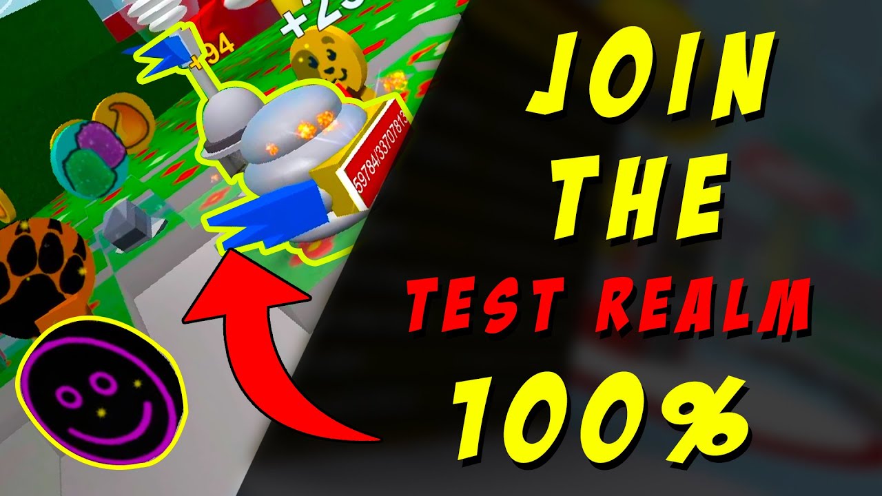 how-to-join-the-test-realm-working-in-bee-swarm-simulator-roblox-youtube